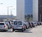 Kam&scaron;čiai Vilniaus gatvėje
