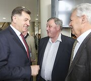 Algirdas Butkevičius ir Arvydas Garbaravičius