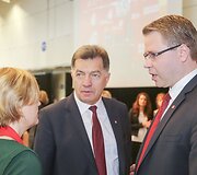 Algirdas Butkevičius ir Justas Pankauskas