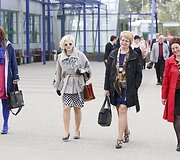  Į penktadienį vykusį Lietuvos socialdemokratų partijos suvažiavimą politikai puo&scaron;ėsi, kaip į &scaron;ventę.