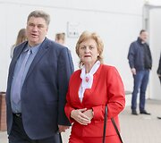  Į penktadienį vykusį Lietuvos socialdemokratų partijos suvažiavimą politikai puo&scaron;ėsi, kaip į &scaron;ventę.