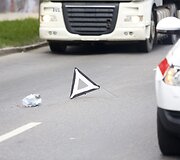 Avarija Geležinio Vilko gatvėje, Vilniuje.