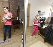 Monikos ir Lauryno Kasčiūnų &scaron;eima &ndash; &scaron;e&scaron;i mu&scaron;kietininkai