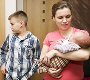 Monikos ir Lauryno Kasčiūnų &scaron;eima &ndash; &scaron;e&scaron;i mu&scaron;kietininkai