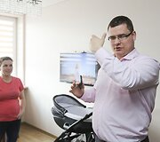 Monikos ir Lauryno Kasčiūnų &scaron;eima &ndash; &scaron;e&scaron;i mu&scaron;kietininkai
