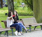 Vilniečiai mėgavosi pavasari&scaron;ka sekmadienio popiete