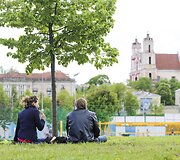 Vilniečiai mėgavosi pavasari&scaron;ka sekmadienio popiete