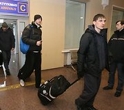 &bdquo;Uniks&ldquo; ekipos sutikimo Vilniaus oro uoste akimirkos