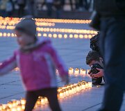 Katedros aik&scaron;tėje &ndash; 2000 žvakelių Antrojo pasaulio aukoms atminti
