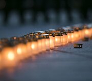 Katedros aik&scaron;tėje &ndash; 2000 žvakelių Antrojo pasaulio aukoms atminti