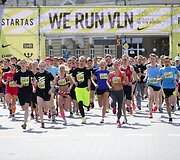 Vilniuje vyko didžiausias pavasario bėgimo renginys