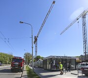 Specialiosios tarnybos pirmadienio rytą sukeltos ant kojų dėl minosvaidžio minų.
