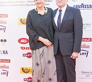 Leonidas Donskis su žmona Jolanta