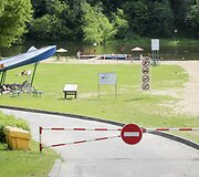 &Scaron;ilta vasaros pradžia vilniečių į paplūdimius dar nei&scaron;viliojo