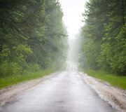 Lietus gaivina gamtą ir merkia praeivius