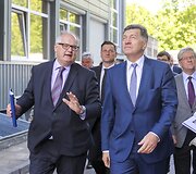 Algirdas Butkevičius apžiūrėjo Vilniaus Gedimino technikos universiteto studentų bendrabučius