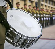 Valstybės vėliavos pakėlimo ceremonija Nepriklausomybės aik&scaron;tėje, Vilniuje