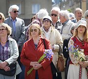 Valstybės vėliavos pakėlimo ceremonija Nepriklausomybės aik&scaron;tėje, Vilniuje