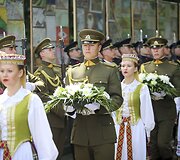 Okupacijos, genocido ir sovietmečio represijų aukų pagerbimo ceremonija