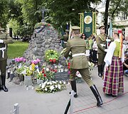 Okupacijos, genocido ir sovietmečio represijų aukų pagerbimo ceremonija