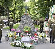 Okupacijos, genocido ir sovietmečio represijų aukų pagerbimo ceremonija