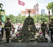 Okupacijos, genocido ir sovietmečio represijų aukų pagerbimo ceremonija