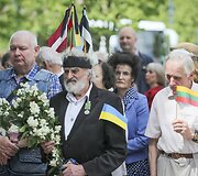 Okupacijos, genocido ir sovietmečio represijų aukų pagerbimo ceremonija