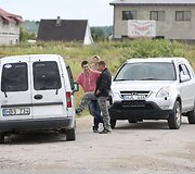 Vilniaus rajone susidūrė trys automobiliai