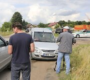 Vilniaus rajone susidūrė trys automobiliai