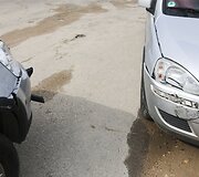 Vilniaus rajone susidūrė trys automobiliai