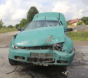 Vilniaus rajone susidūrė trys automobiliai
