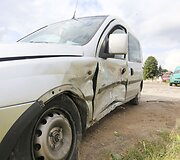 Vilniaus rajone susidūrė trys automobiliai