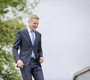 Remigijus &Scaron;ima&scaron;ius pristatė Neries krantinės modernizavimo projektą