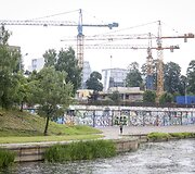 Remigijus &Scaron;ima&scaron;ius pristatė Neries krantinės modernizavimo projektą