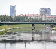 Remigijus &Scaron;ima&scaron;ius pristatė Neries krantinės modernizavimo projektą