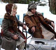 Pirmosios filmo &bdquo;Tadas Blinda&ldquo; filmavimo akimirkos