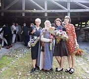 Garsioms klaipėdietėms Skaistutei Idzelevičienei ir Irenai Nakienei ypatinga dovana &ndash; senoviniai žiedai su deimantu