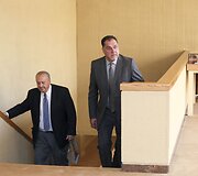 Horacijus Muratore ir Arvydas Sabonis