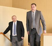 Horacijus Muratore ir Arvydas Sabonis