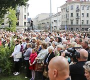 &Scaron;v. Jokūbo festivalio atidarymo metu sostinėje pirmą kartą suskambėjo miesto karilionas