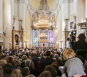 &Scaron;v. Jokūbo festivalio atidarymo metu sostinėje pirmą kartą suskambėjo miesto karilionas