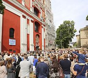 &Scaron;v. Jokūbo festivalio atidarymo metu sostinėje pirmą kartą suskambėjo miesto karilionas