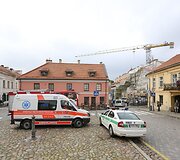 Vilniuje, Užupyje, rastas sprogmuo