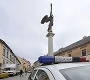 Vilniuje, Užupyje, rastas sprogmuo