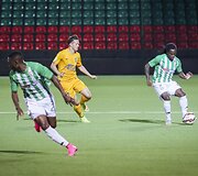 Lietuvos futbolo A lygos 28-ojo turo rungtynės Vilniuje tarp vietos &bdquo;Žalgirio&ldquo; ir &bdquo;Trakų&ldquo;.