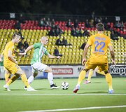 Lietuvos futbolo A lygos 28-ojo turo rungtynės Vilniuje tarp vietos &bdquo;Žalgirio&ldquo; ir &bdquo;Trakų&ldquo;.