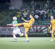 Lietuvos futbolo A lygos 28-ojo turo rungtynės Vilniuje tarp vietos &bdquo;Žalgirio&ldquo; ir &bdquo;Trakų&ldquo;.