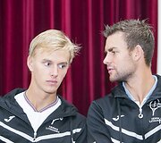 Lukas Mugevičius ir Laurynas Grigelis