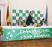 Daviso taurė: burtų traukimo ceremonija