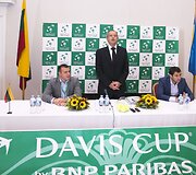 Daviso taurė: burtų traukimo ceremonija
